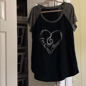 Torrid Love Music Tee